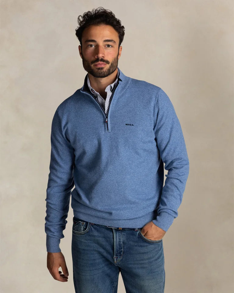 Soft Blue Melange