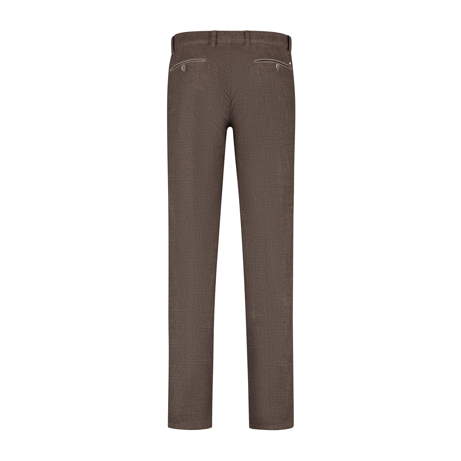 Brown Wool Look Check