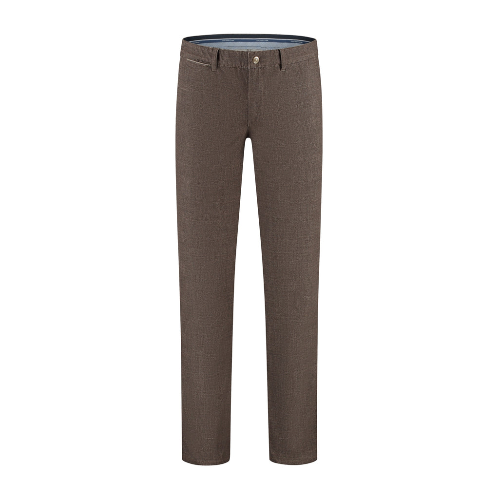 Brown Wool Look Check