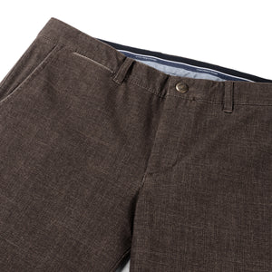 Brown Wool Look Check