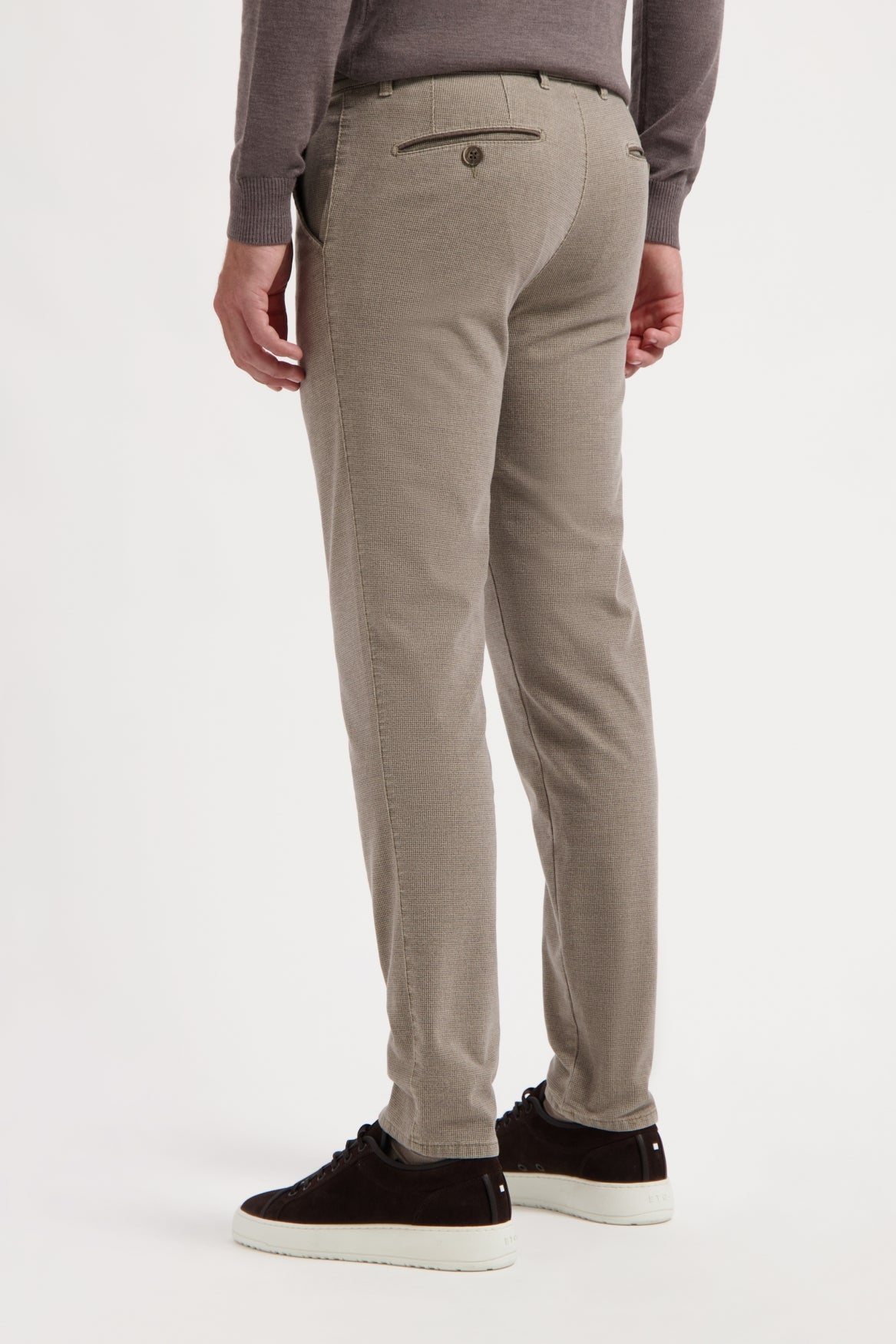 Beige Pepita Check