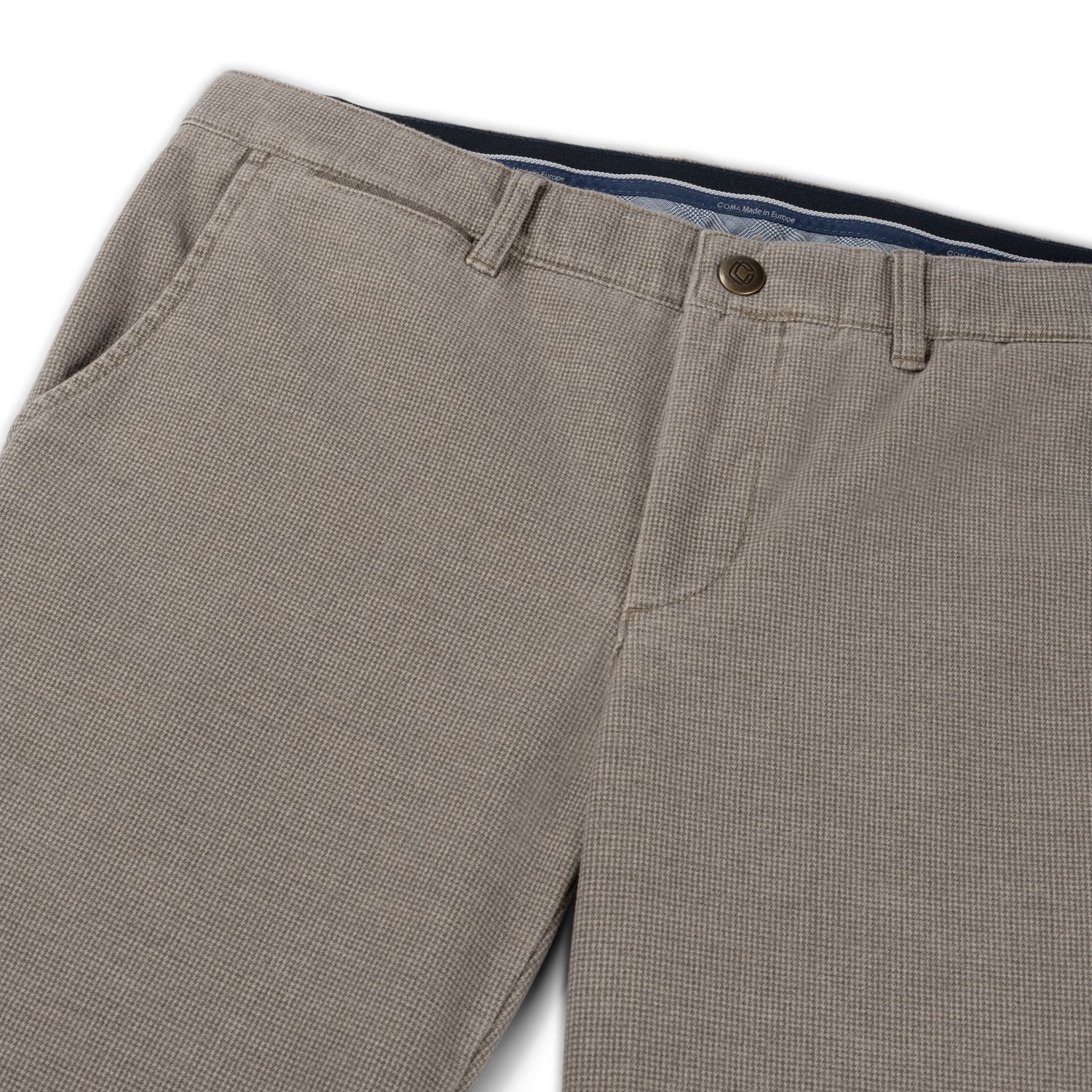 Beige Pepita Check