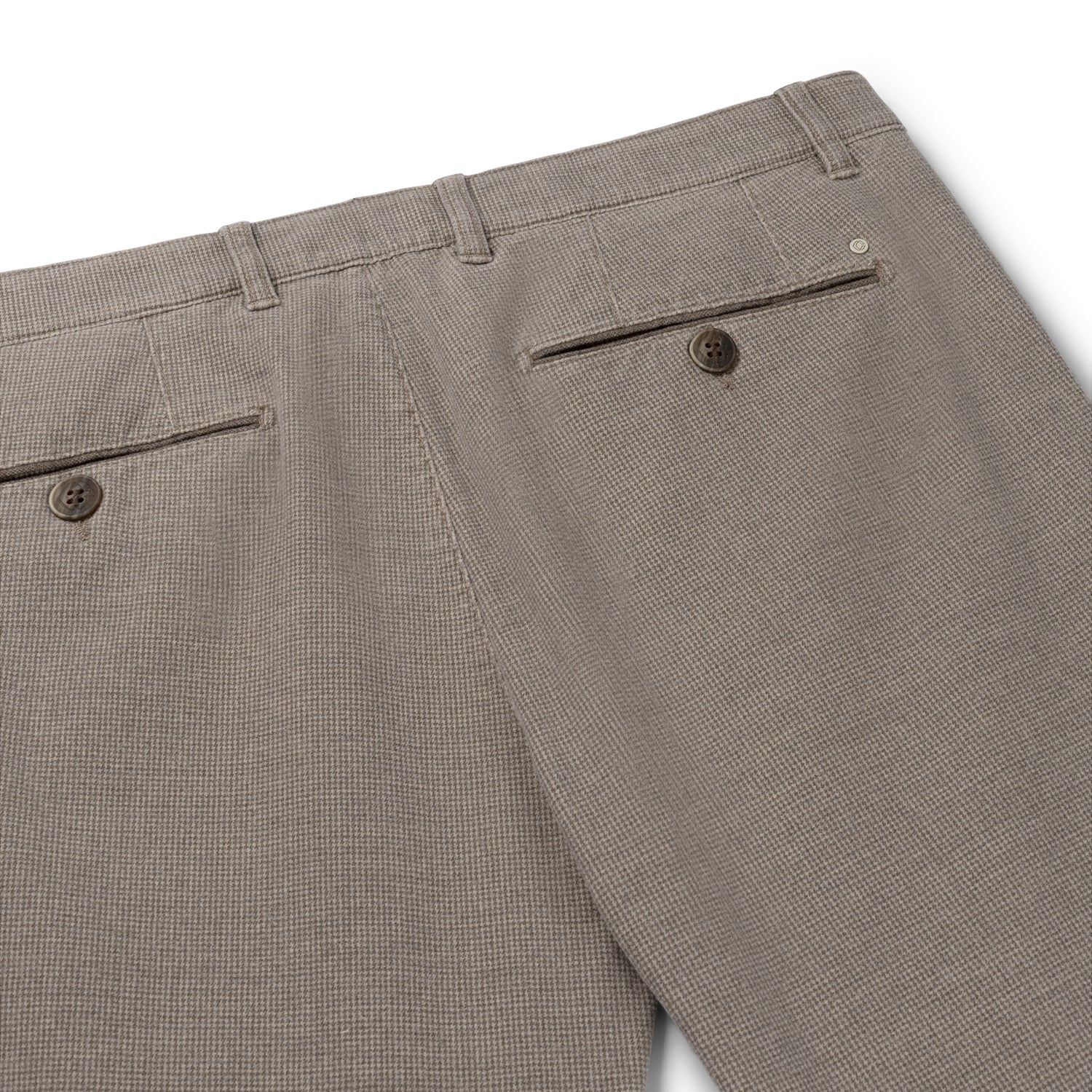 Beige Pepita Check