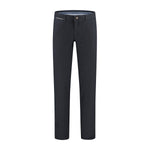 Dark Navy Wool Look