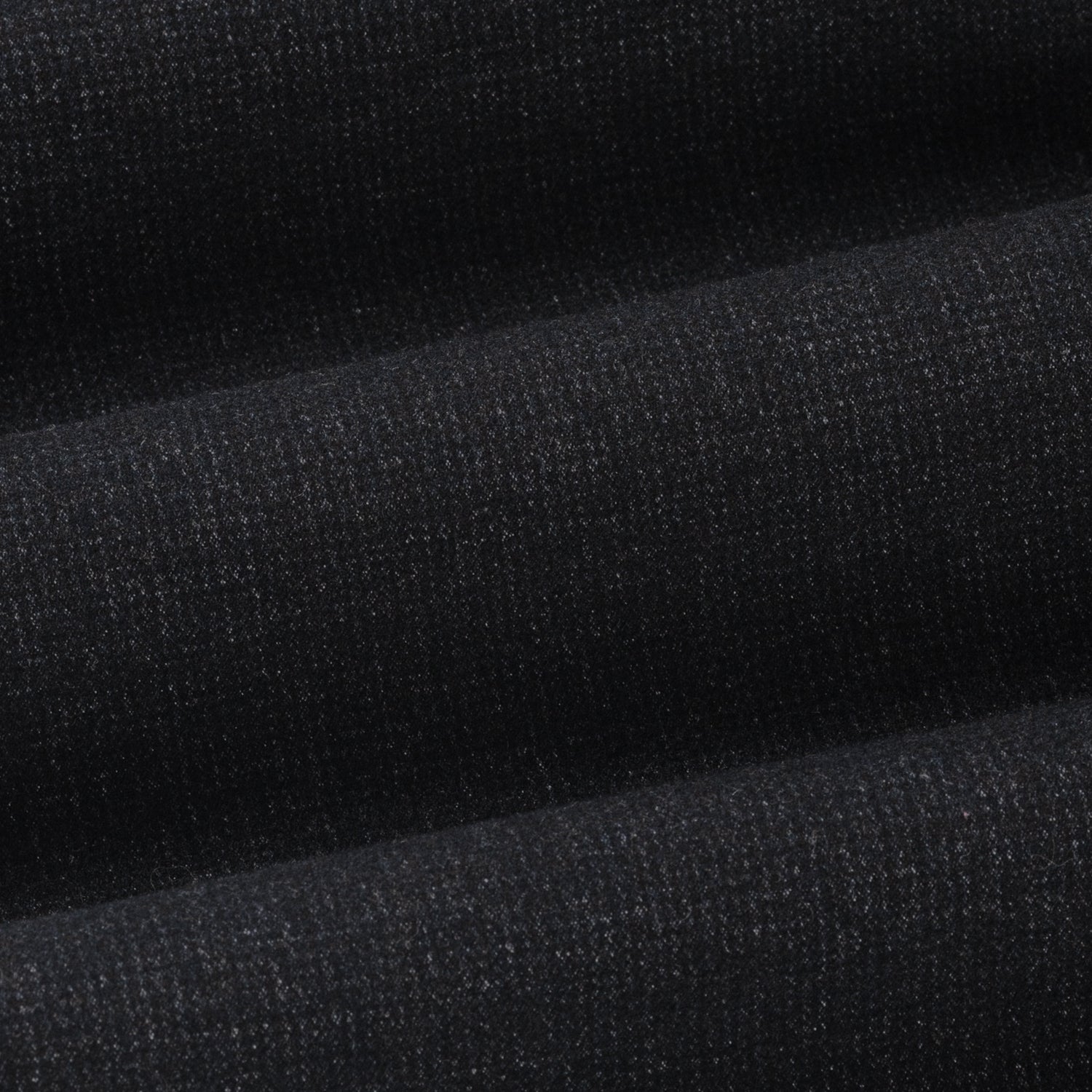 Dark Navy Wool Look