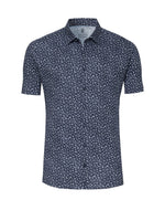 Afbeelding in Gallery-weergave laden, Dark Blue Denim With Flowers
