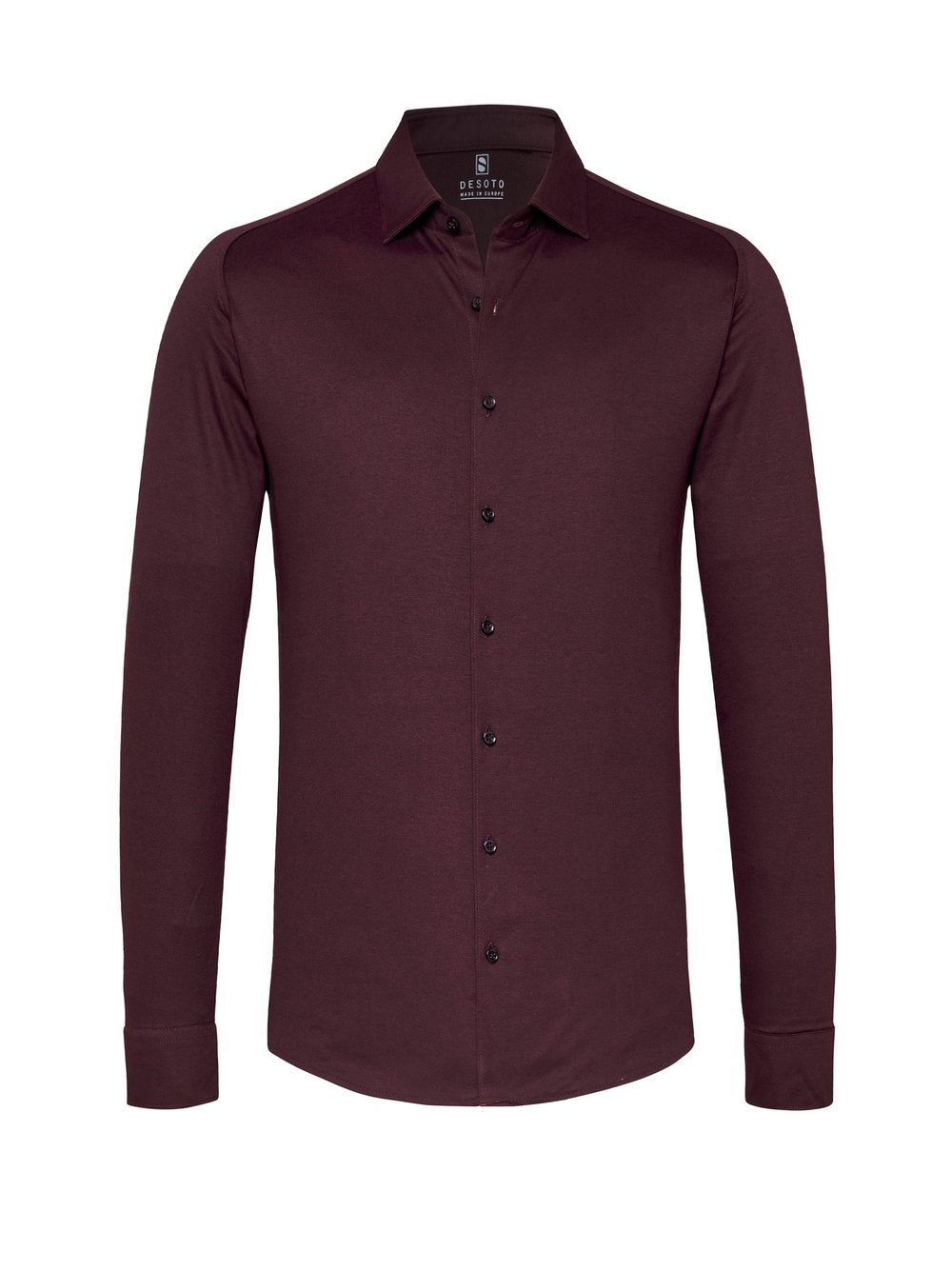 Burgundy Red Piqué