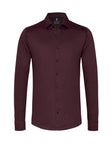 Burgundy Red Piqué