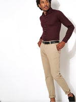Afbeelding in Gallery-weergave laden, Burgundy Red Piqué
