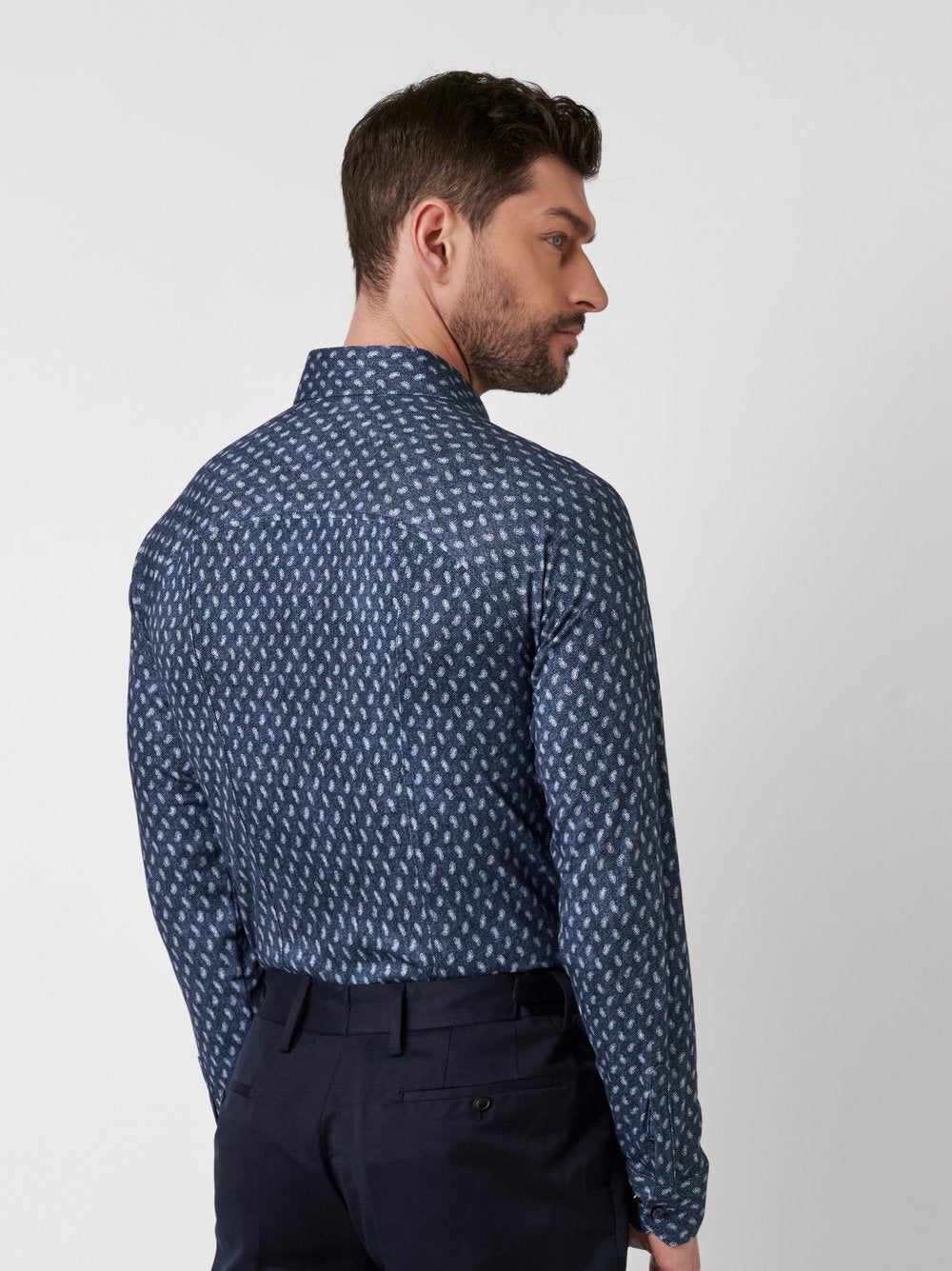 Paisley Blue Denim
