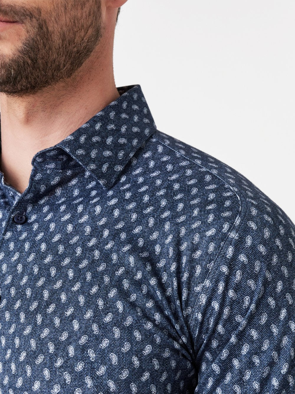 Paisley Blue Denim