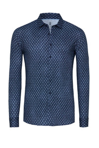 Paisley Blue Denim