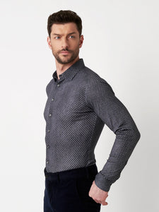 Circles Grey Denim