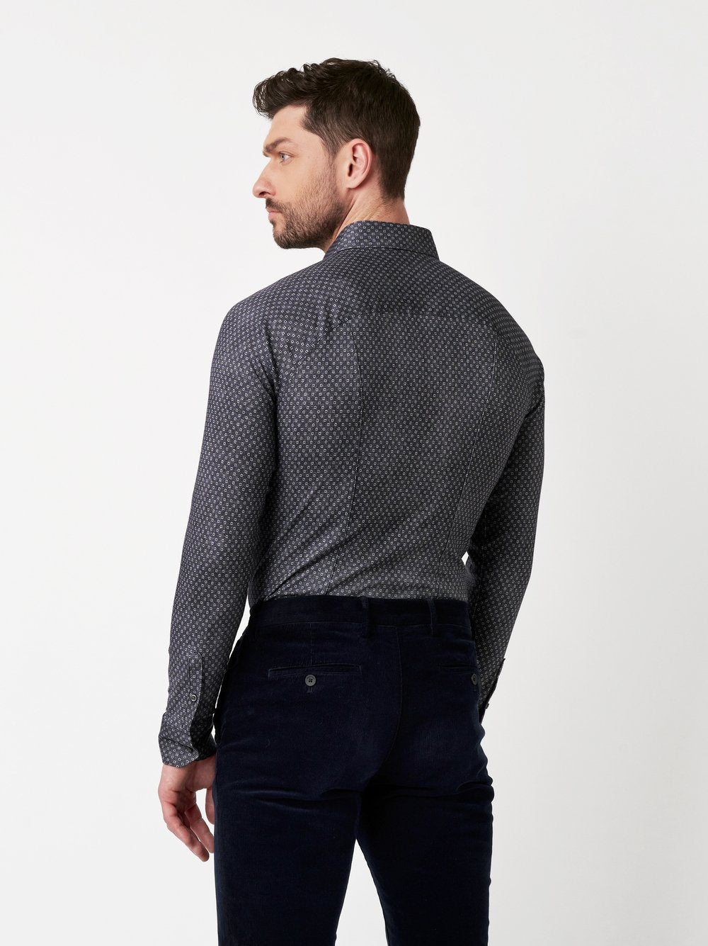 Circles Grey Denim