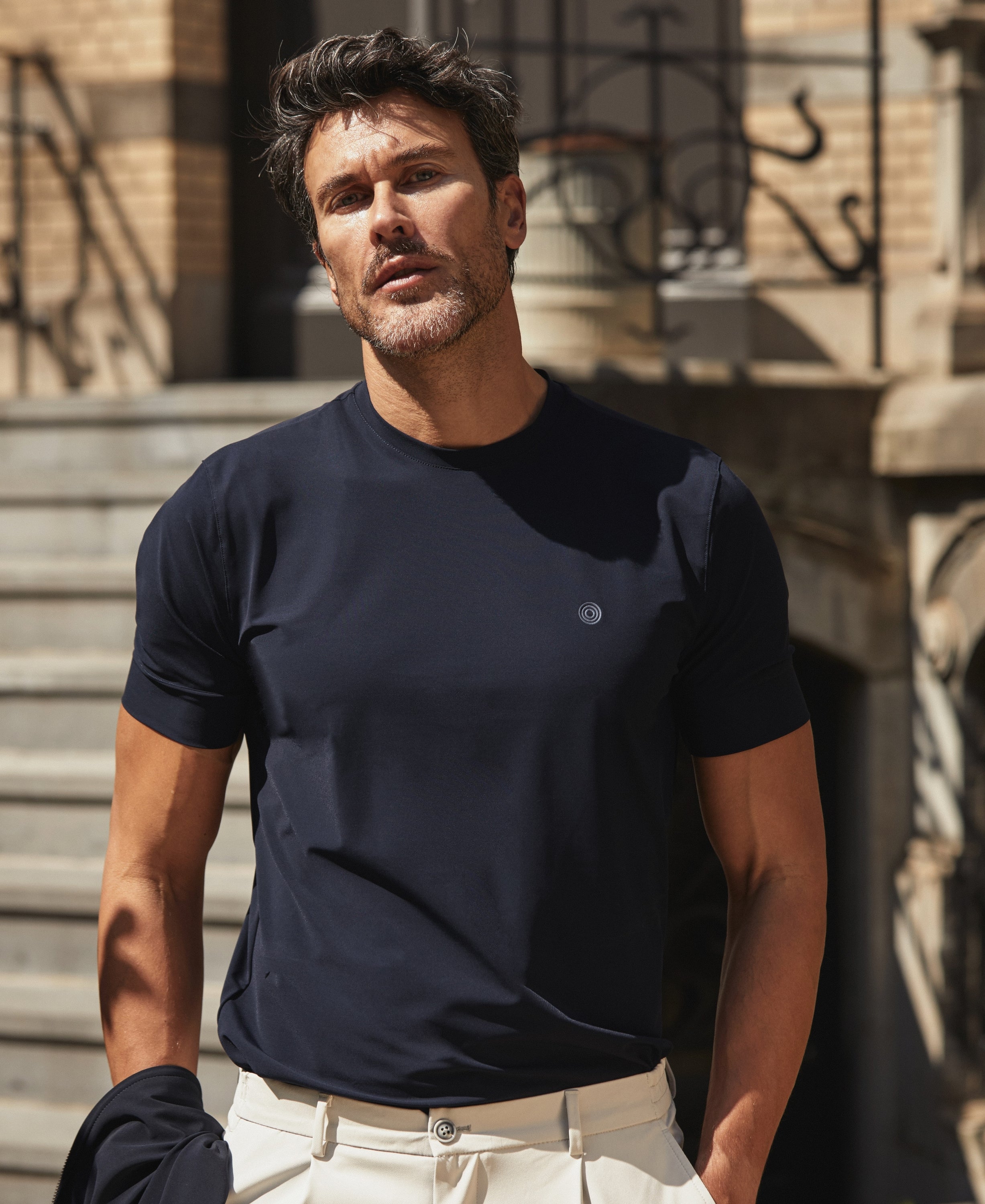 BLUE INDUSTRY SHORT SLEEVE TRAVEL T-SHIRT KBI-M11