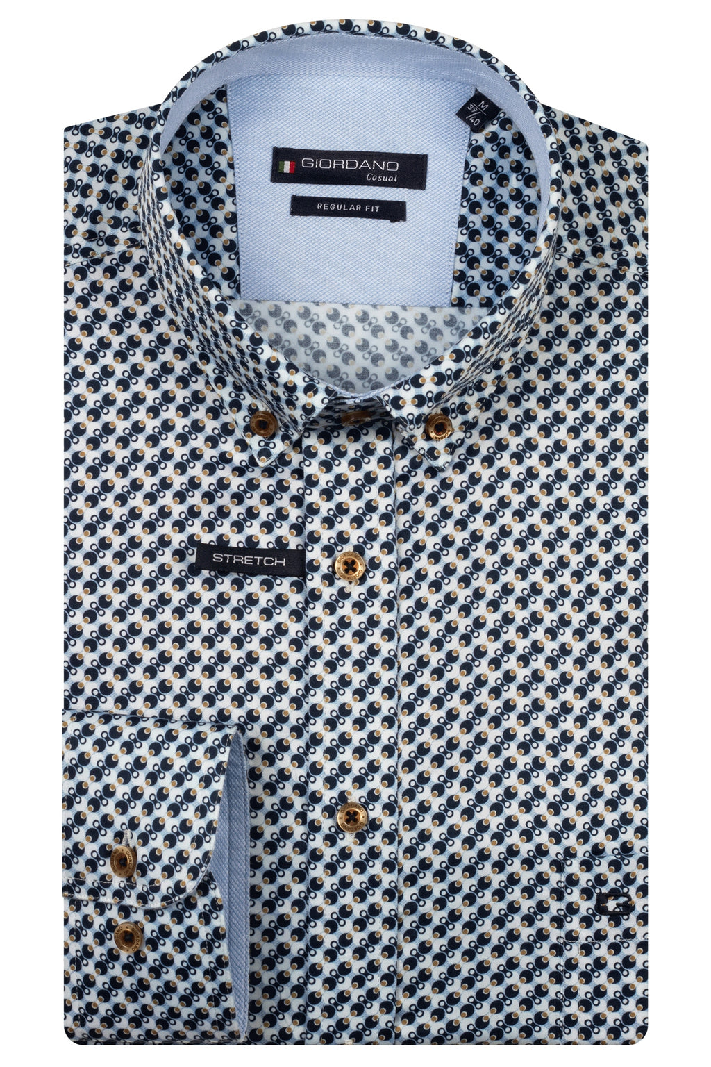 Navy Organic Print