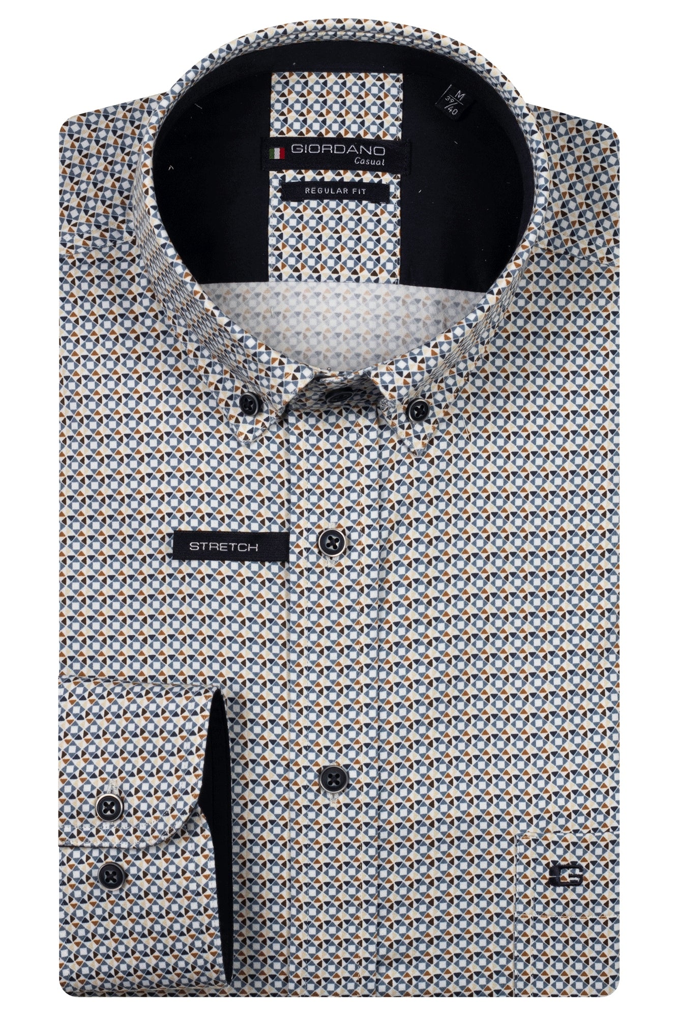 GIORDANO IVY LONG SLEEVE BUTTON DOWN 527047-60