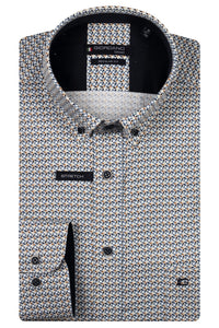 GIORDANO IVY LONG SLEEVE BUTTON DOWN 527047-60