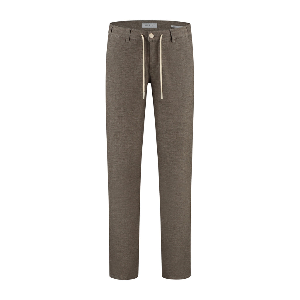 Medium Brown Wool Look