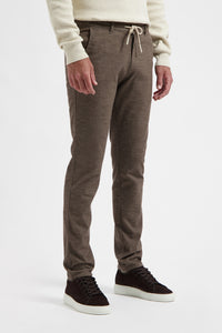 Medium Brown Wool Look