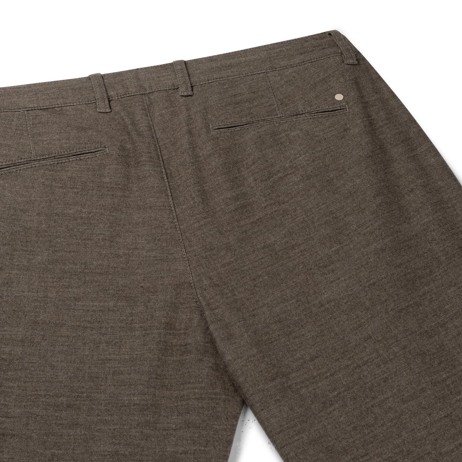 Medium Brown Wool Look