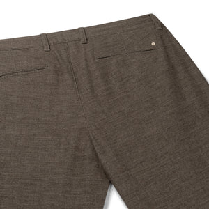 Medium Brown Wool Look