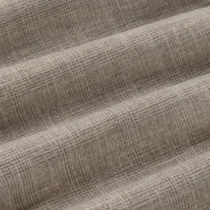 Beige Wool Look Check