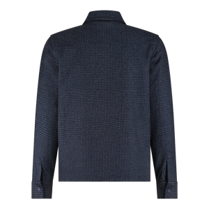 Navy Pied-de-Poule